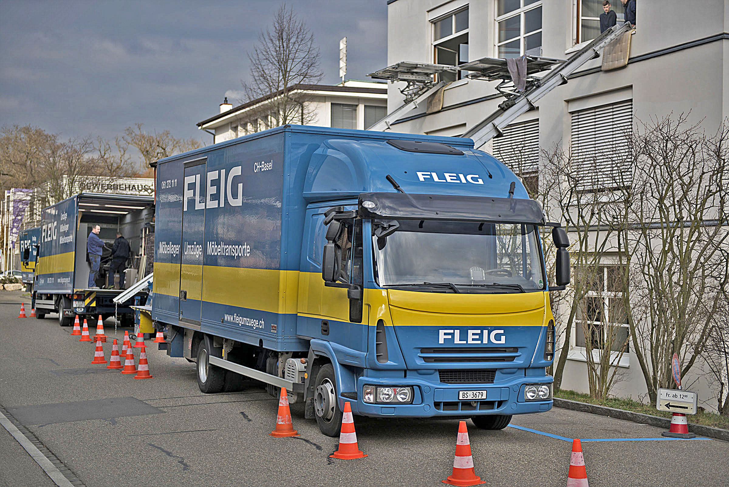 Mit der FLEIG AG in Basel umziehen